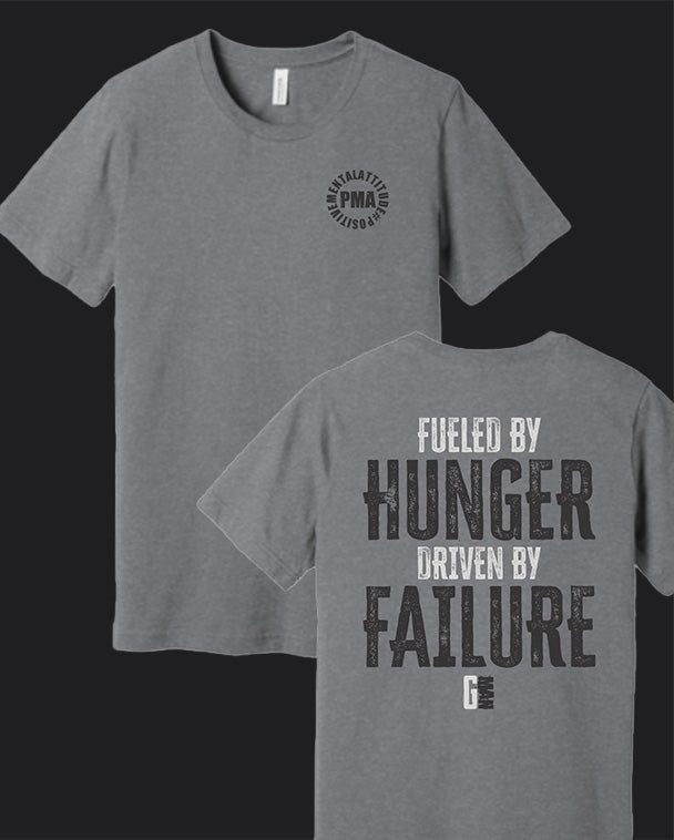 Fueled by Hunger T-Shirt Small / Heather Storm